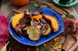 Oven Roasted Root Veggies (serves 4-6p)