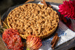 Sour Cream Apple Crumble Tart