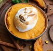Maple Whipped Sweet Potatoes and Roasted Pumpkin (serves 4-6p)