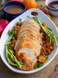Turkey Special #2 - Roasted Stuffed Breast of Turkey With One Side (serves 10-12 people)